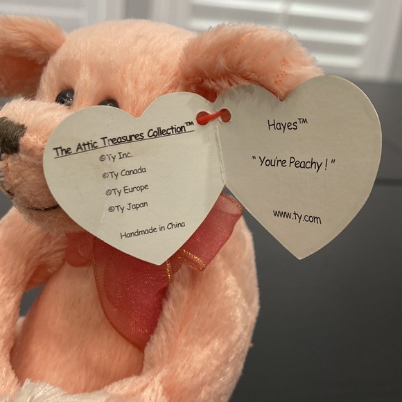 TY Beanie Baby “Hayes” the Bear - PVC Pellets - Attic Collection - 1993 - Picture 9 of 12